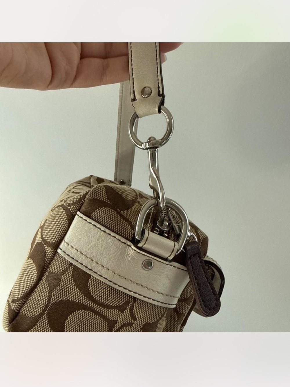 Rare Vintage Y2K Coach Mini Double Turnlock Bag - Gem